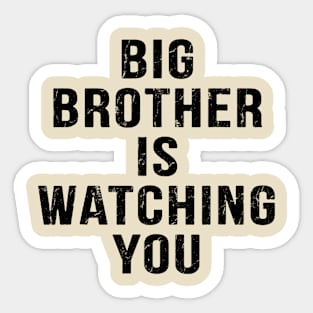 Big Brother is watching you Sticker